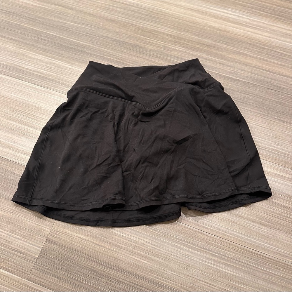 Aerie Classic Black A-Line Skirt
